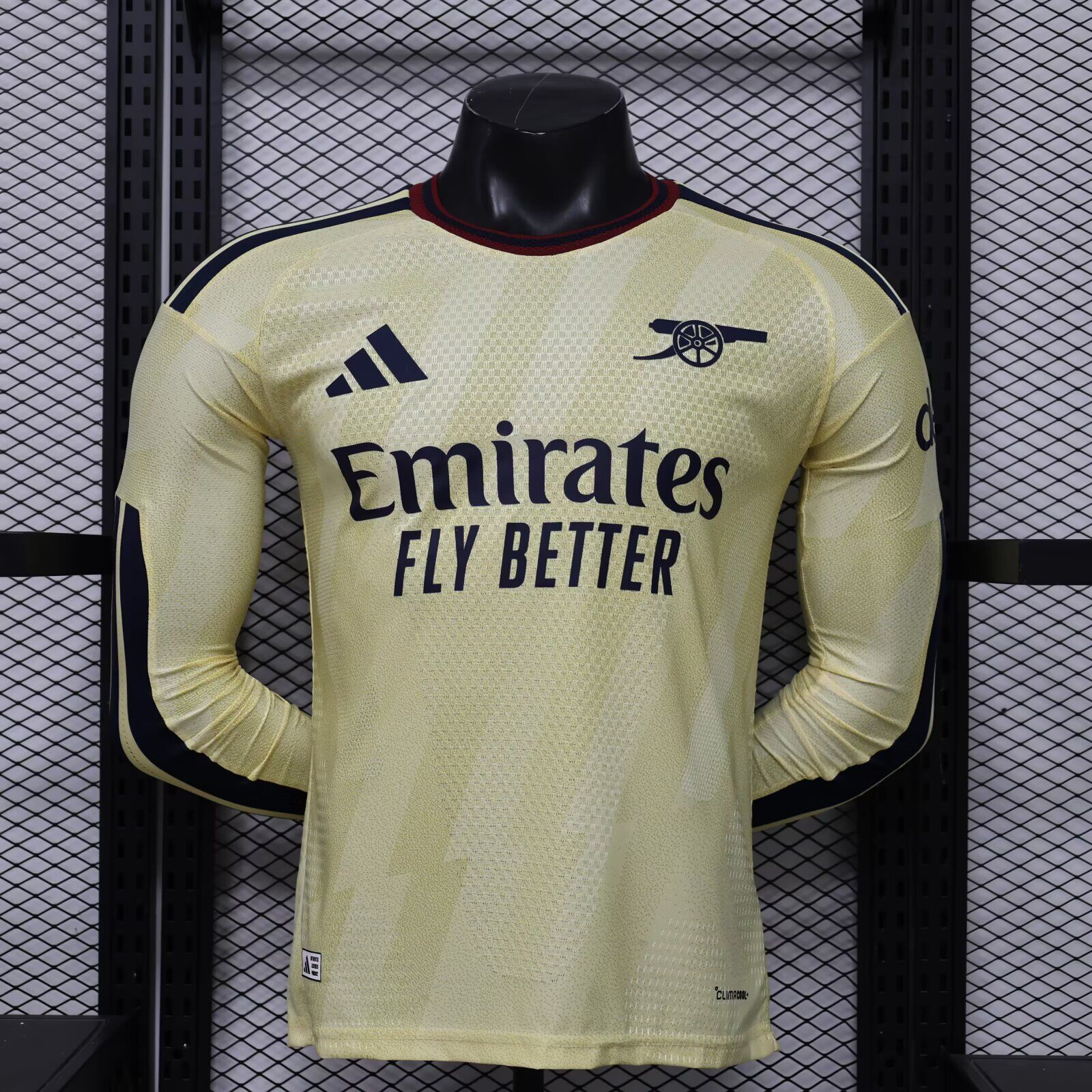 AAA Quality Arsenal 26/27 Third Yellow Long Jersey(Player)